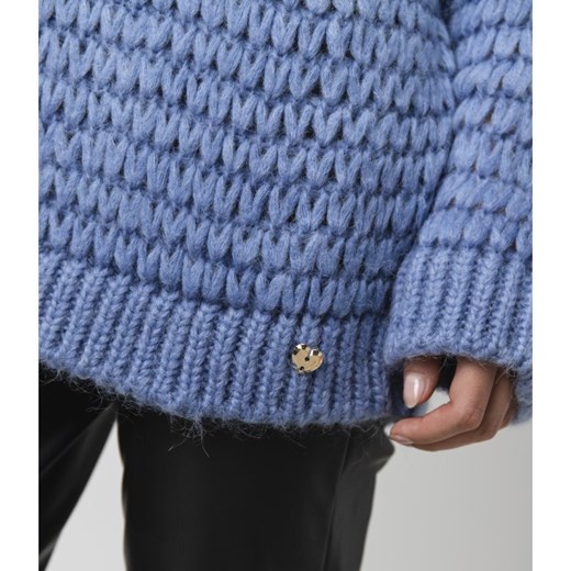 My Twin Sweter SCARICATA | Oversize fit | z dodatkiem wełny My Twin S okazja Gomez Fashion Store