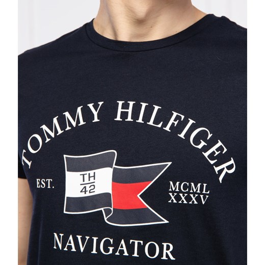 Tommy Hilfiger T-shirt | Regular Fit Tommy Hilfiger XL okazyjna cena Gomez Fashion Store