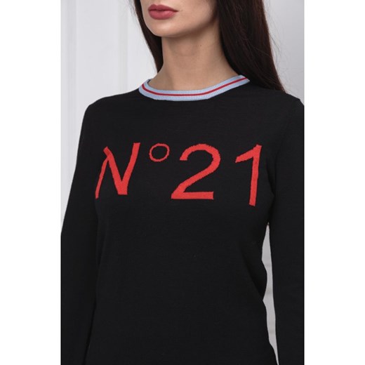 N21 Wełniany sweter | Regular Fit N21 36 okazja Gomez Fashion Store