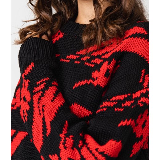 MSGM Sweter | Loose fit | z dodatkiem wełny XS Gomez Fashion Store wyprzedaż