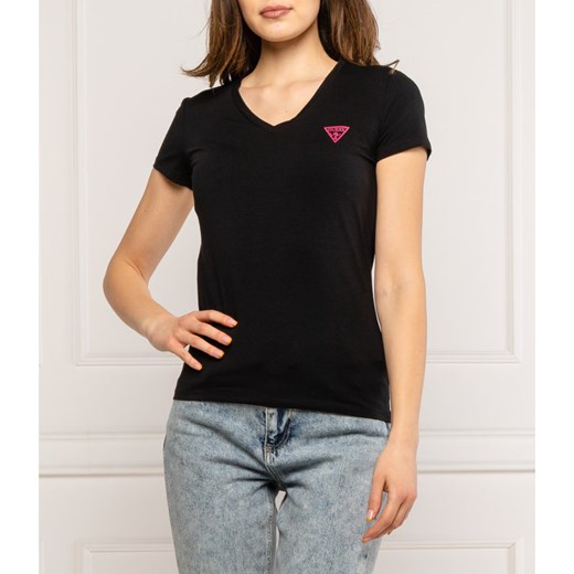 GUESS JEANS T-shirt MINI TRIANGLE | Slim Fit XS okazja Gomez Fashion Store