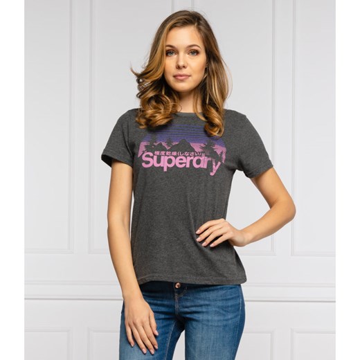 Superdry T-shirt WILDERNESS | Regular Fit Superdry L wyprzedaż Gomez Fashion Store