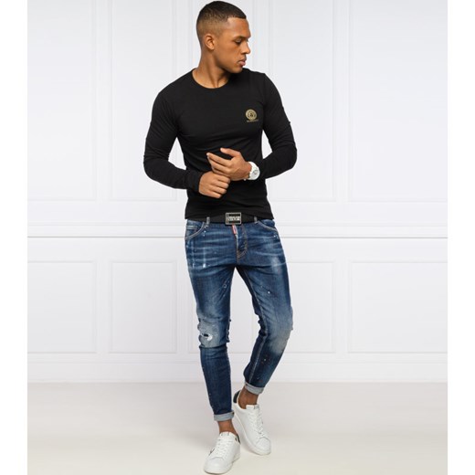 T-shirt męski Versace z długimi rękawami