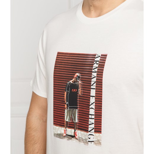 Armani Exchange T-shirt | Regular Fit Armani Exchange M promocyjna cena Gomez Fashion Store