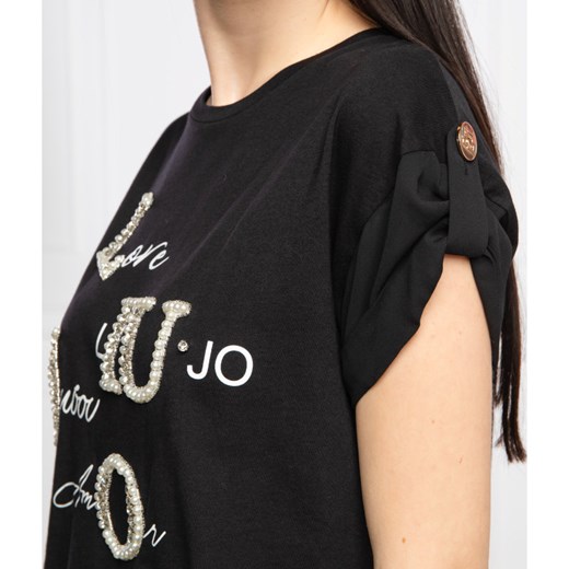 Liu Jo T-shirt | Loose fit Liu Jo 38 wyprzedaż Gomez Fashion Store