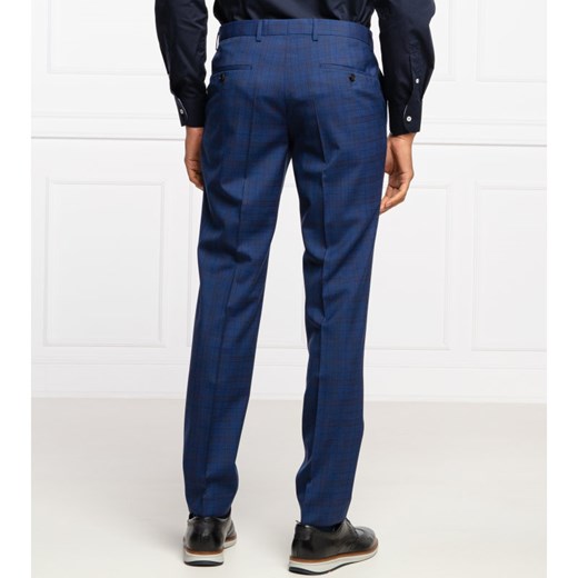 Boss Wełniane spodnie Genius5 | Slim Fit 54 Gomez Fashion Store okazyjna cena