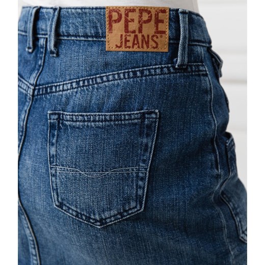 Pepe Jeans London Spódnica alba | denim S promocja Gomez Fashion Store