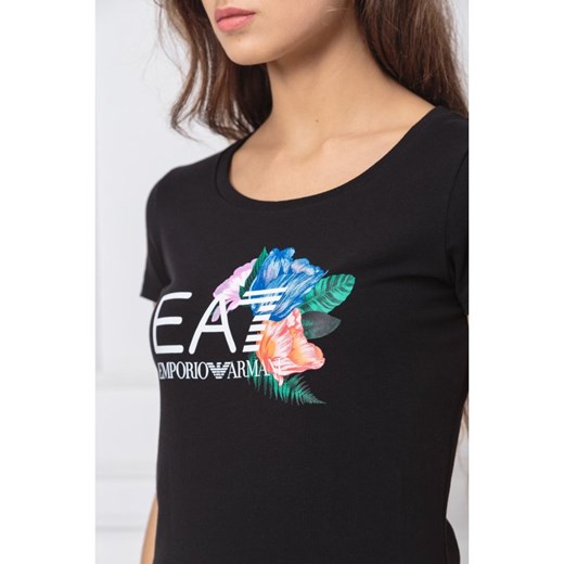 EA7 T-shirt | Slim Fit XS wyprzedaż Gomez Fashion Store