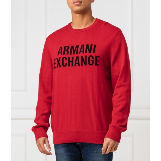 Armani Exchange Sweter | Loose fit Armani Exchange XL Gomez Fashion Store wyprzedaż