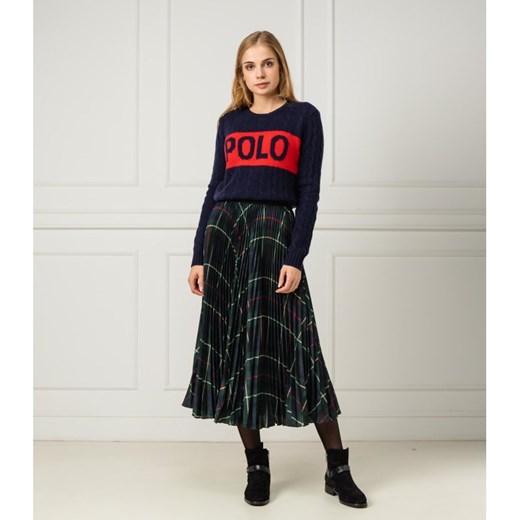 POLO RALPH LAUREN Wełniany sweter | Regular Fit | z dodatkiem kaszmiru Polo Ralph Lauren M okazja Gomez Fashion Store