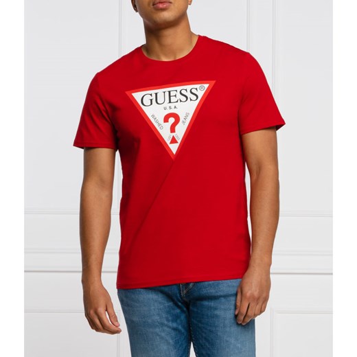 GUESS JEANS T-shirt ORIGINAL | Slim Fit XXL wyprzedaż Gomez Fashion Store