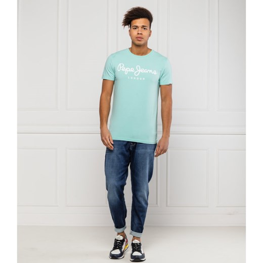 Pepe Jeans London T-shirt ORIGINAL STRETCH | Slim Fit XL Gomez Fashion Store promocyjna cena
