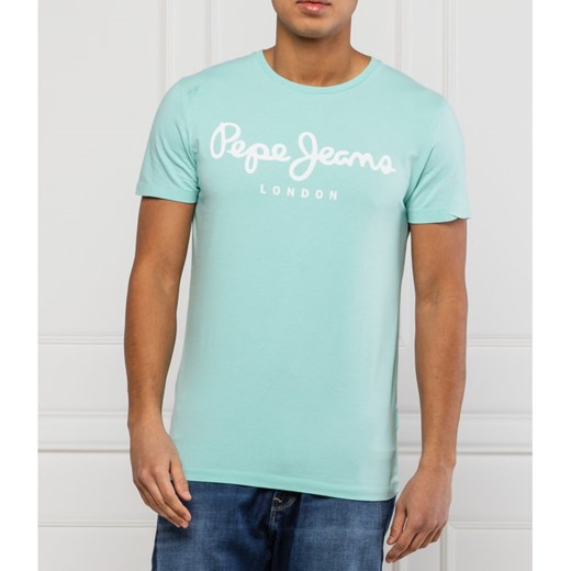 Pepe Jeans London T-shirt ORIGINAL STRETCH | Slim Fit S promocja Gomez Fashion Store
