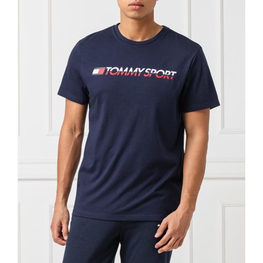 Tommy Sport T-shirt Logo Chest | Regular Fit Tommy Sport L promocja Gomez Fashion Store