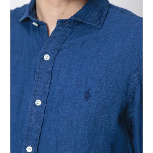 POLO RALPH LAUREN Lniana koszula | Regular Fit Polo Ralph Lauren XL wyprzedaż Gomez Fashion Store