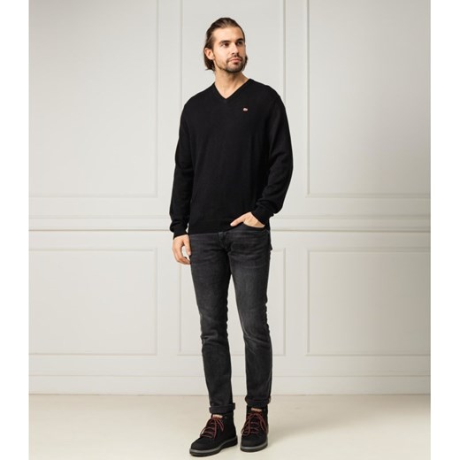 Napapijri Wełniany sweter Damavand V | Regular Fit Napapijri XXL wyprzedaż Gomez Fashion Store