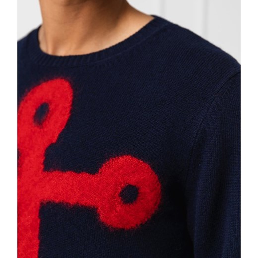 N21 Wełniany sweter | Regular Fit N21 48 wyprzedaż Gomez Fashion Store