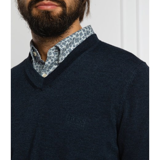 BOSS ATHLEISURE Sweter Varono | Regular Fit | z dodatkiem wełny XL Gomez Fashion Store okazja
