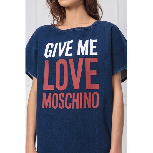Love Moschino Sukienka Love Moschino S wyprzedaż Gomez Fashion Store