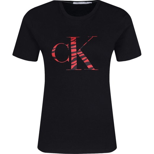 CALVIN KLEIN JEANS T-shirt ZEBRA | Slim Fit M okazja Gomez Fashion Store