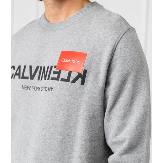 Calvin Klein Bluza TEXT REVERSE LOGO | Regular Fit Calvin Klein L okazja Gomez Fashion Store