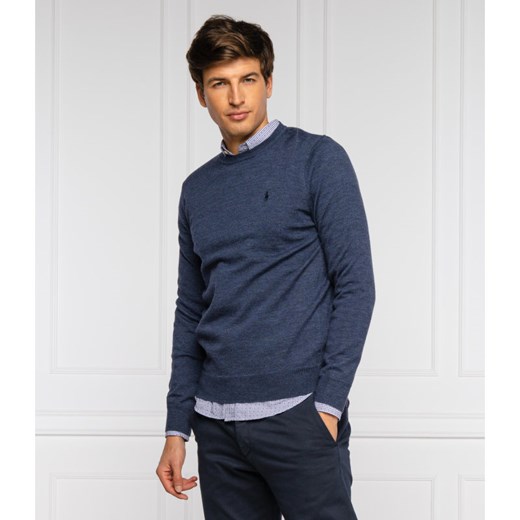 POLO RALPH LAUREN Wełniany sweter | Slim Fit Polo Ralph Lauren XL wyprzedaż Gomez Fashion Store