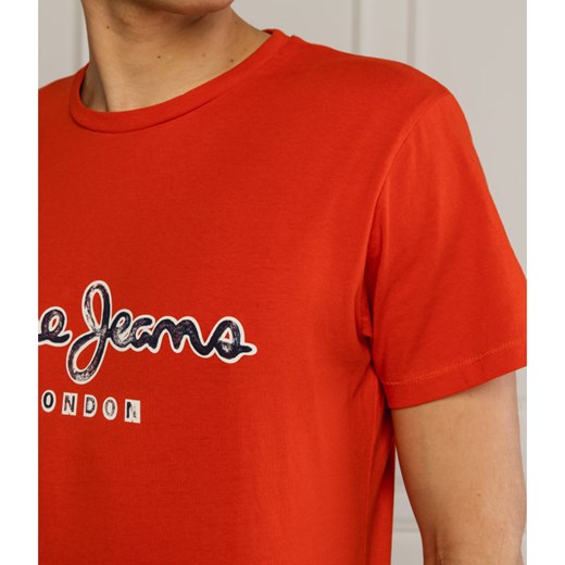 Pepe Jeans London T-shirt MERTON | Regular Fit XL wyprzedaż Gomez Fashion Store