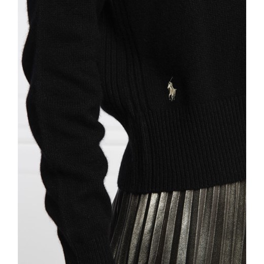 POLO RALPH LAUREN Wełniany sweter | Regular Fit | z dodatkiem kaszmiru Polo Ralph Lauren S Gomez Fashion Store promocja