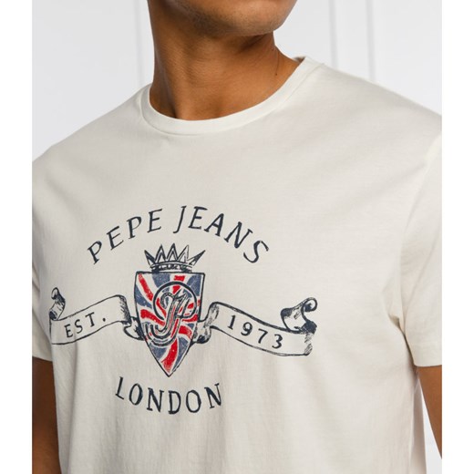 Pepe Jeans London T-shirt ABBIE | Regular Fit L promocja Gomez Fashion Store