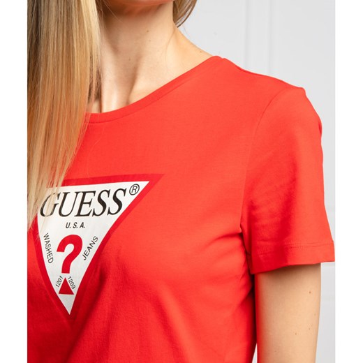 GUESS JEANS T-shirt TATIANA | Regular Fit S wyprzedaż Gomez Fashion Store