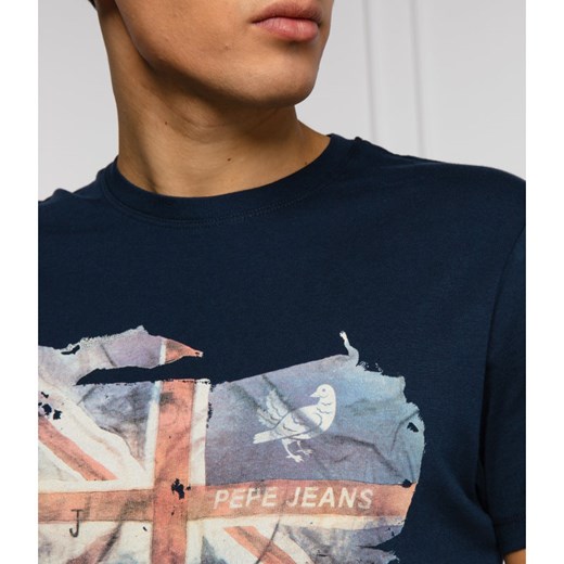 Pepe Jeans London T-shirt SID | Regular Fit M Gomez Fashion Store okazyjna cena