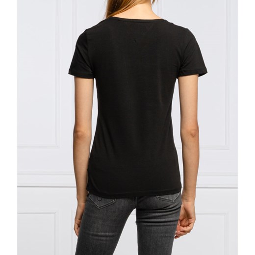 Tommy Jeans T-shirt | Skinny fit Tommy Jeans S Gomez Fashion Store wyprzedaż