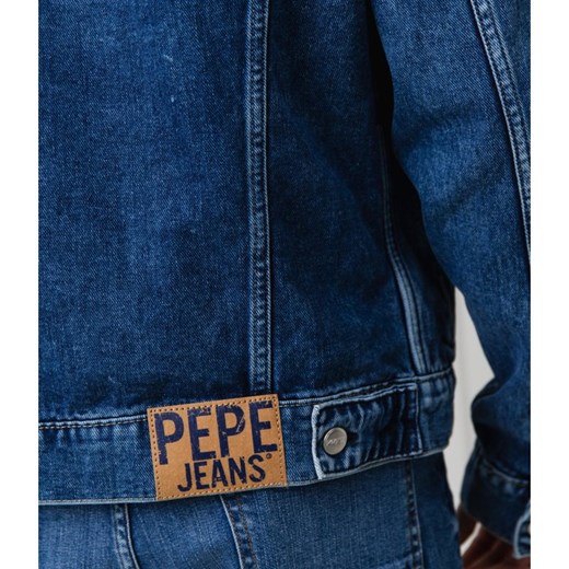 Pepe Jeans London Kurtka jeansowa PINNER | Regular Fit | denim XL wyprzedaż Gomez Fashion Store