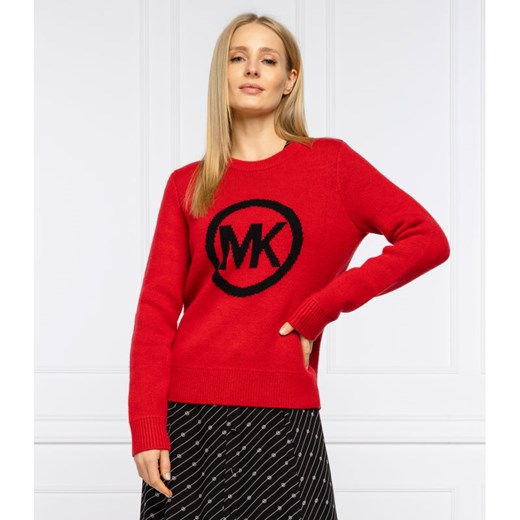 Michael Kors sweter damski casual z okrągłym dekoltem 