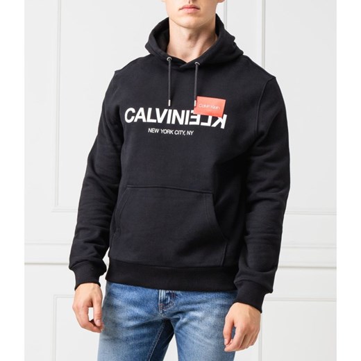 Calvin Klein Bluza TEXT REVERSE LOGO | Regular Fit Calvin Klein S okazja Gomez Fashion Store
