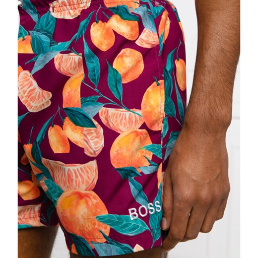 Boss Szorty kąpielowe Lemon Shark | Regular Fit XL okazyjna cena Gomez Fashion Store