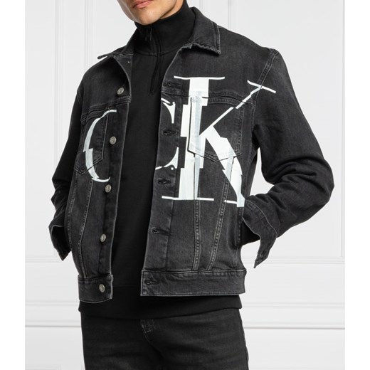 CALVIN KLEIN JEANS Kurtka jeansowa | Slim Fit M Gomez Fashion Store wyprzedaż