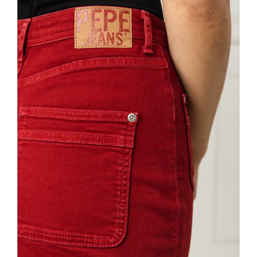 Pepe Jeans London Spódnica VICKY | denim S wyprzedaż Gomez Fashion Store