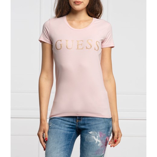GUESS JEANS T-shirt ANGELIKA | Slim Fit L wyprzedaż Gomez Fashion Store