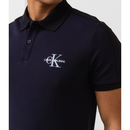 CALVIN KLEIN JEANS Polo COLOR BLOCK DETAIL | Slim Fit | pique L promocja Gomez Fashion Store