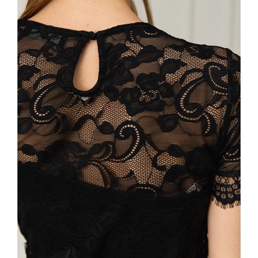GUESS JEANS Koronkowa bluzka PAULA | Regular Fit XS okazyjna cena Gomez Fashion Store