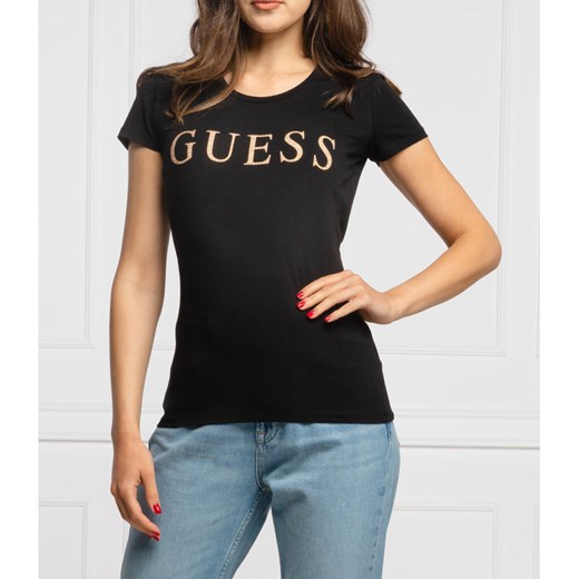 GUESS JEANS T-shirt ANGELIKA | Slim Fit S okazja Gomez Fashion Store