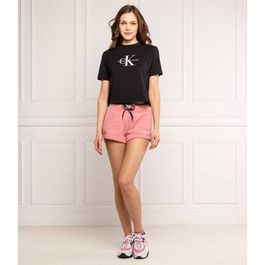 CALVIN KLEIN JEANS T-shirt | Cropped Fit S wyprzedaż Gomez Fashion Store