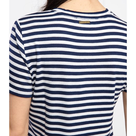 Michael Kors T-shirt candy stripe | Regular Fit Michael Kors XS wyprzedaż Gomez Fashion Store