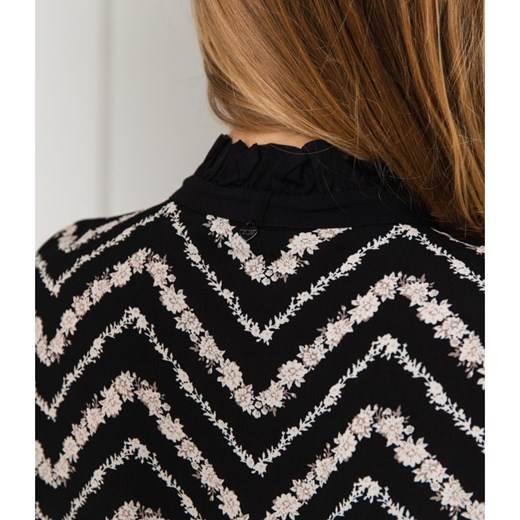 Twin-Set Bluzka STAMPA CHEVRON | Regular Fit 38 okazja Gomez Fashion Store