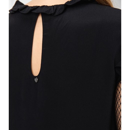 Twin-Set Bluzka | Regular Fit | z dodatkiem jedwabiu 38 promocja Gomez Fashion Store