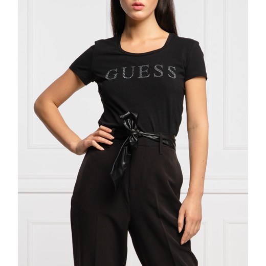 GUESS JEANS T-shirt EMMA | Regular Fit M wyprzedaż Gomez Fashion Store