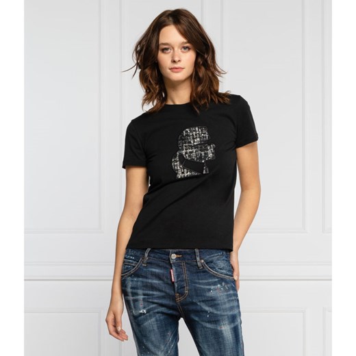 Karl Lagerfeld T-shirt | Regular Fit Karl Lagerfeld M Gomez Fashion Store okazyjna cena