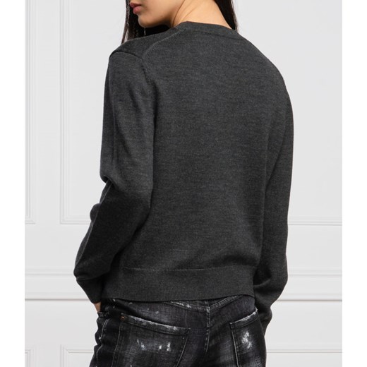 Kenzo Wełniany sweter | Regular Fit Kenzo XS promocyjna cena Gomez Fashion Store