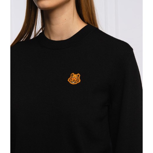Sweter damski Kenzo z okrągłym dekoltem 